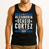 Alexandria Ocasio-Cortez For President 2028 Alexandria Ocasio Cortez 2028 AOC 28 Tank Top