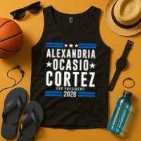 Alexandria Ocasio-Cortez For President 2028 Alexandria Ocasio Cortez 2028 AOC 28 Tank Top
