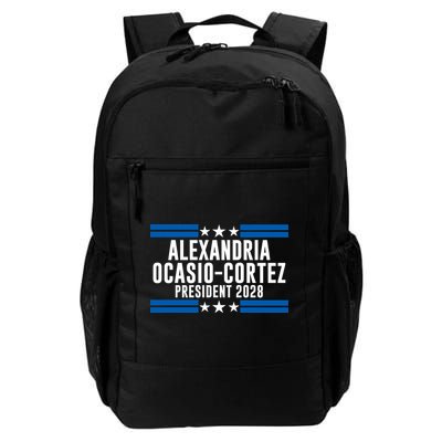 Alexandria Ocasio-Cortez For President 2028 Alexandria Ocasio Cortez 2028 AOC 28 Backpack