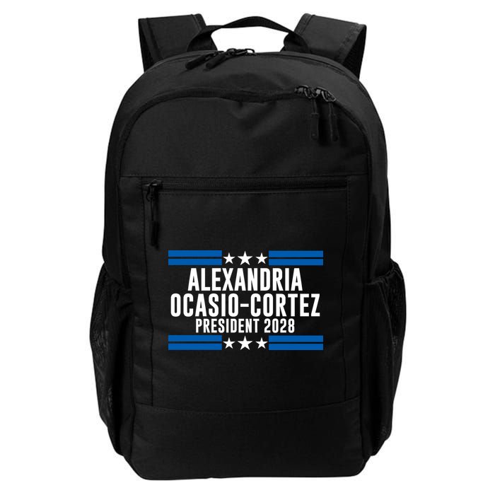 Alexandria Ocasio-Cortez For President 2028 Alexandria Ocasio Cortez 2028 AOC 28 Backpack