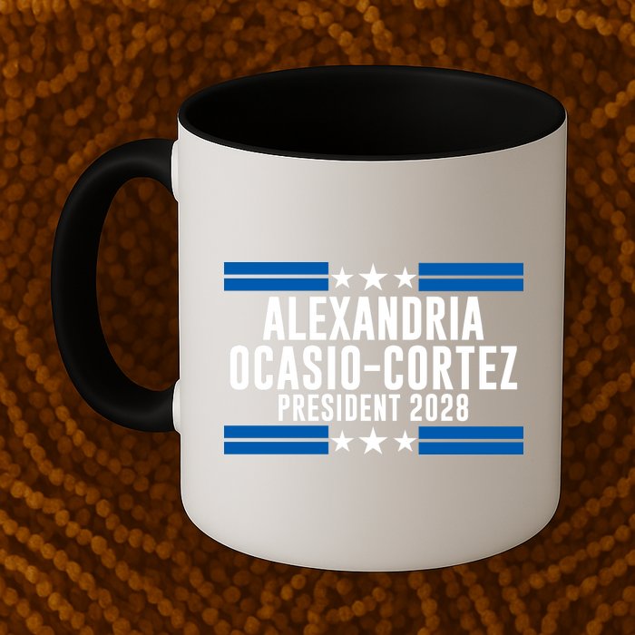 Alexandria Ocasio-Cortez For President 2028 Alexandria Ocasio Cortez 2028 AOC 28 Mug
