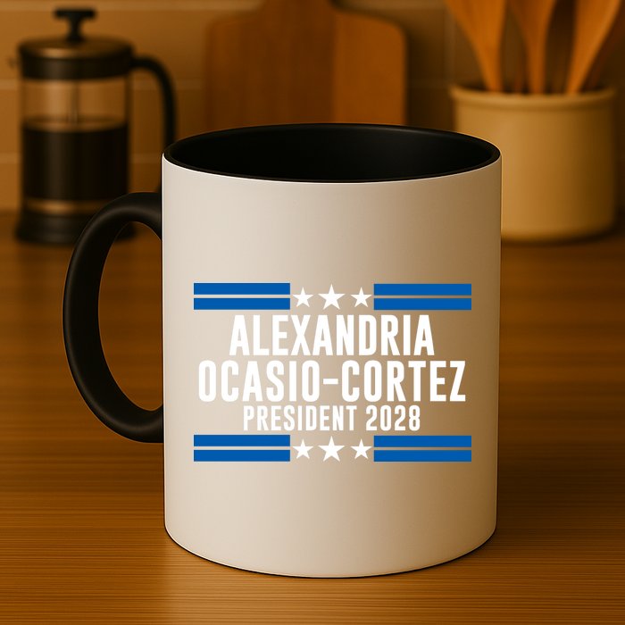 Alexandria Ocasio-Cortez For President 2028 Alexandria Ocasio Cortez 2028 AOC 28 Mug