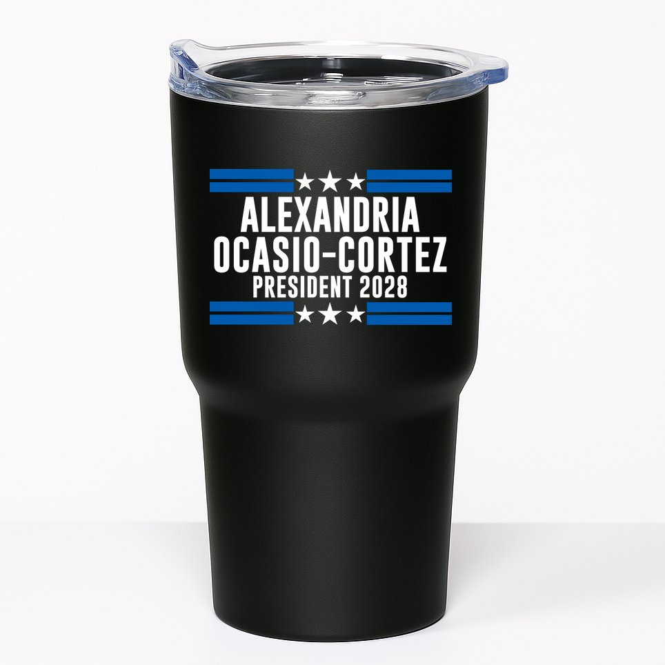 Alexandria Ocasio-Cortez For President 2028 Alexandria Ocasio Cortez 2028 AOC 28 Tumbler