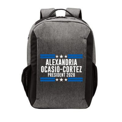 Alexandria Ocasio-Cortez For President 2028 Alexandria Ocasio Cortez 2028 AOC 28 Vector Backpack