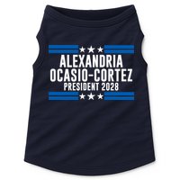 Alexandria Ocasio-Cortez For President 2028 Alexandria Ocasio Cortez 2028 AOC 28 Doggie Tank