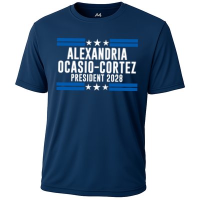 Alexandria Ocasio-Cortez For President 2028 Alexandria Ocasio Cortez 2028 AOC 28 Performance Shirt