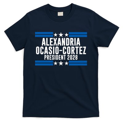 Alexandria Ocasio-Cortez For President 2028 Alexandria Ocasio Cortez 2028 AOC 28 T-Shirt