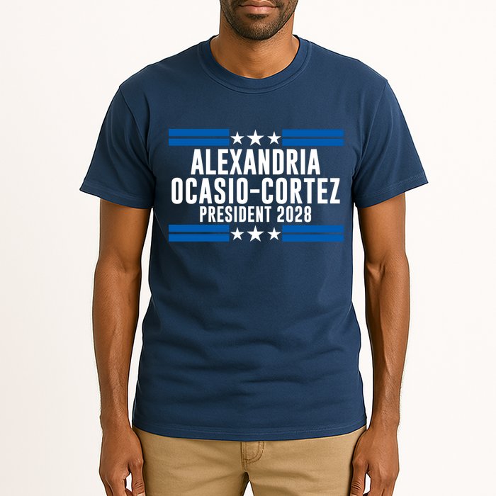 Alexandria Ocasio-Cortez For President 2028 Alexandria Ocasio Cortez 2028 AOC 28 Tall T-Shirt