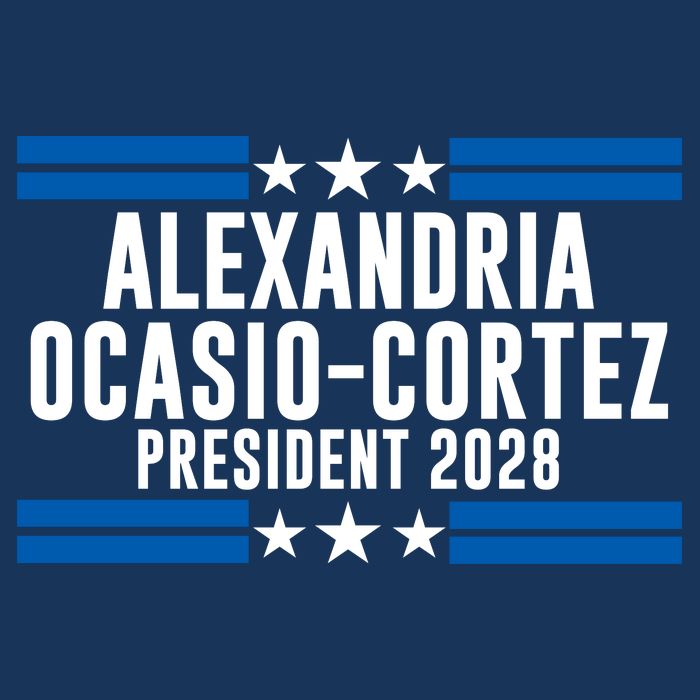 Alexandria Ocasio-Cortez For President 2028 Alexandria Ocasio Cortez 2028 AOC 28 Button