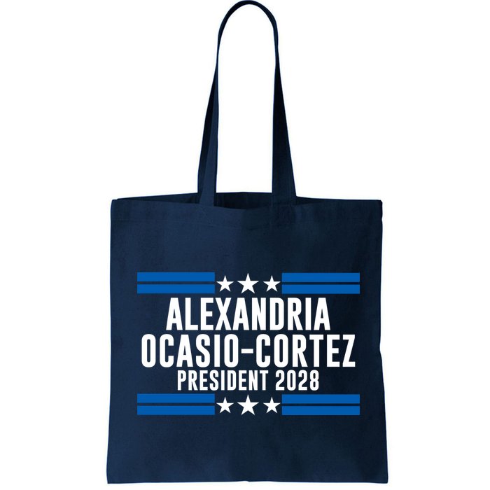 Alexandria Ocasio-Cortez For President 2028 Alexandria Ocasio Cortez 2028 AOC 28 Bag