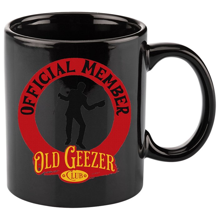 An Old Geezer Old Man Member 11oz C Handle Ceramic Mug