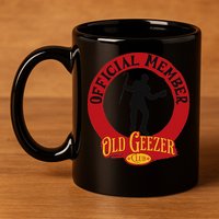 An Old Geezer Old Man Member 11oz C Handle Ceramic Mug