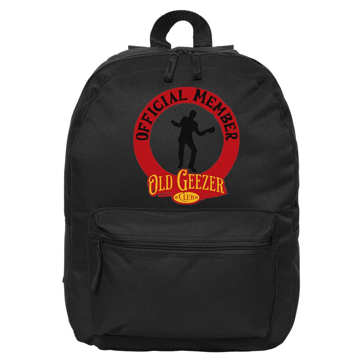 An Old Geezer Old Man Member 16 in Basic Backpack