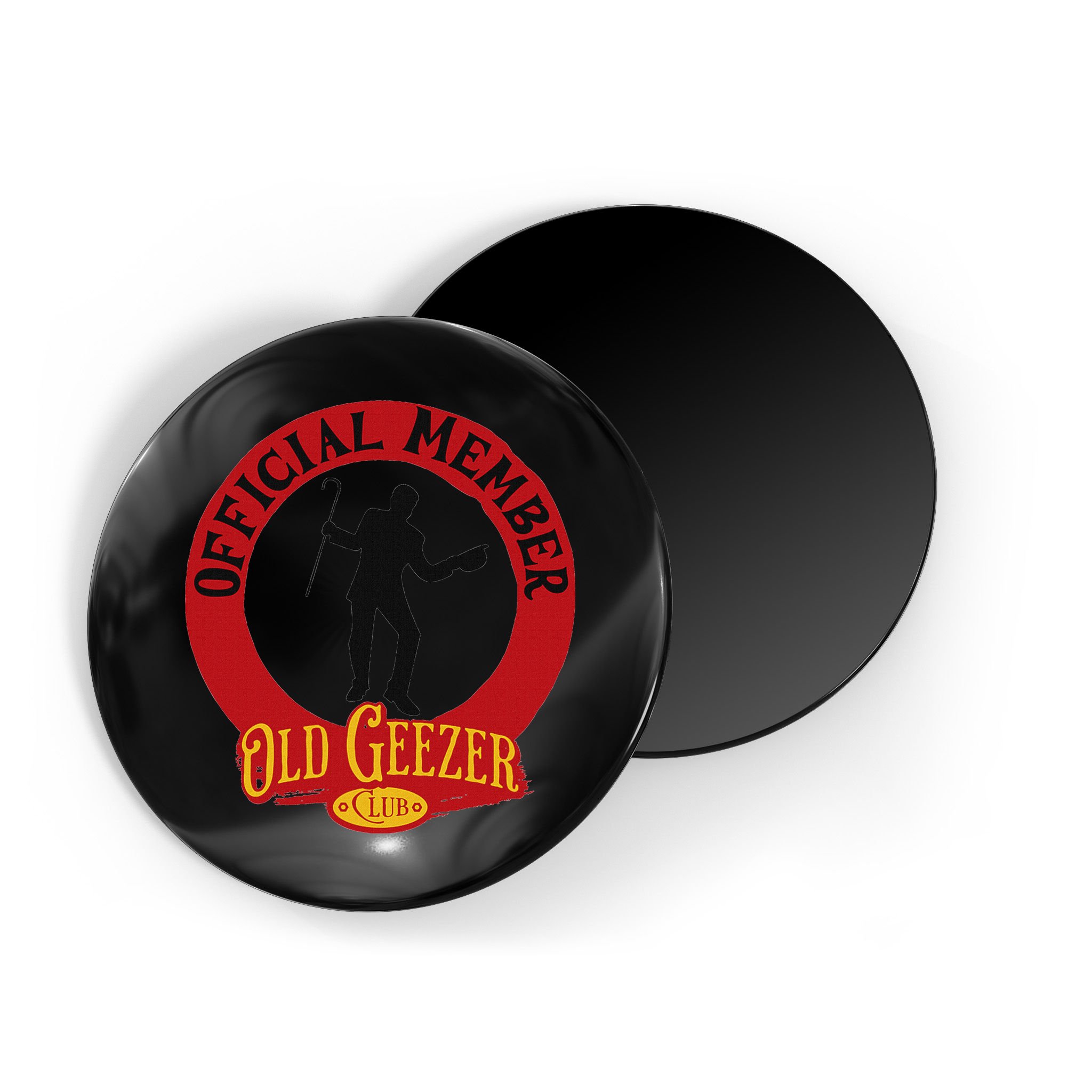 An Old Geezer Old Man Member Magnet