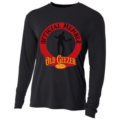 An Old Geezer Old Man Member Cooling Performance Long Sleeve Crew
