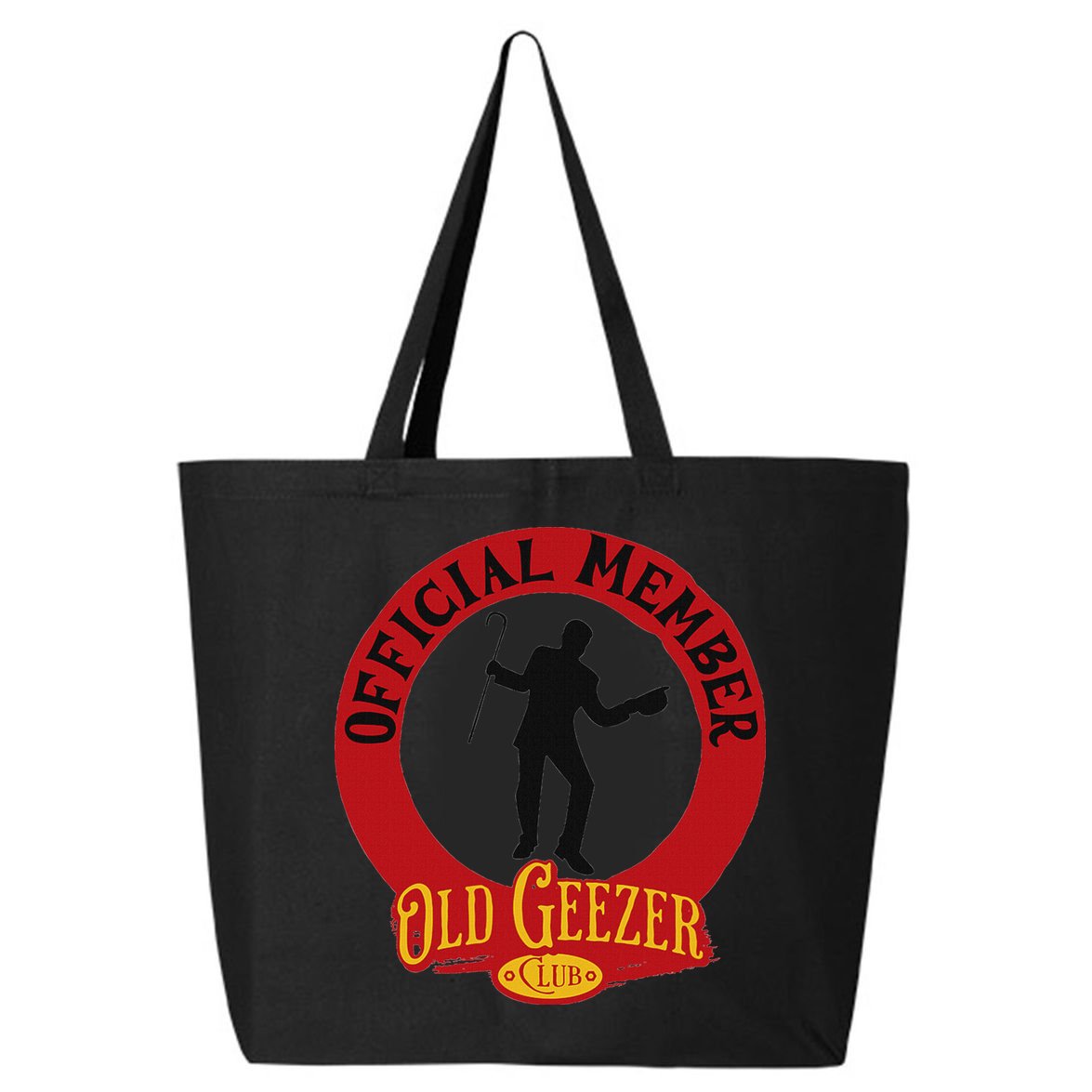 An Old Geezer Old Man Member 25L Jumbo Tote