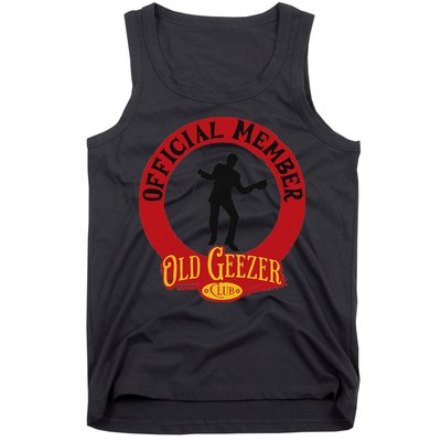 An Old Geezer Old Man Member Tank Top