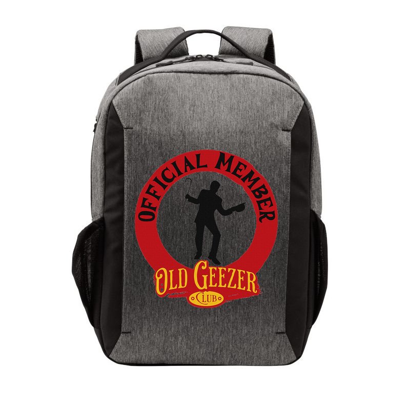 An Old Geezer Old Man Member Vector Backpack
