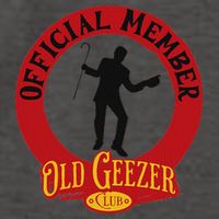 An Old Geezer Old Man Member Vector Backpack