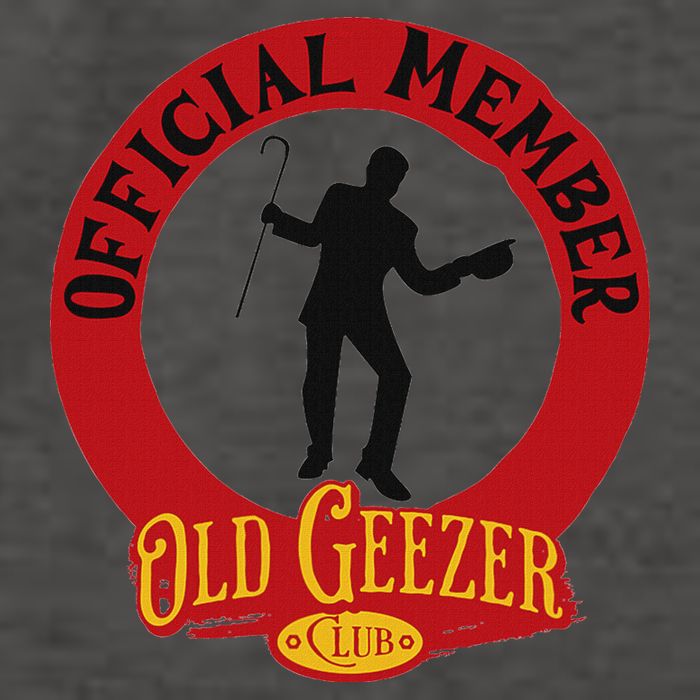 An Old Geezer Old Man Member Vector Backpack