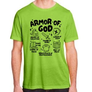 Armor Of God Christian Jesus Adult ChromaSoft Performance T-Shirt