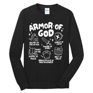 Armor Of God Christian Jesus Tall Long Sleeve T-Shirt