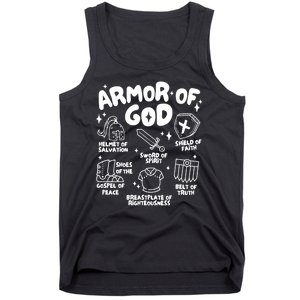 Armor Of God Christian Jesus Tank Top