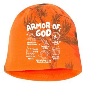 Armor Of God Christian Jesus Kati - Camo Knit Beanie