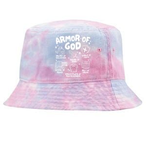 Armor Of God Christian Jesus Tie-Dyed Bucket Hat