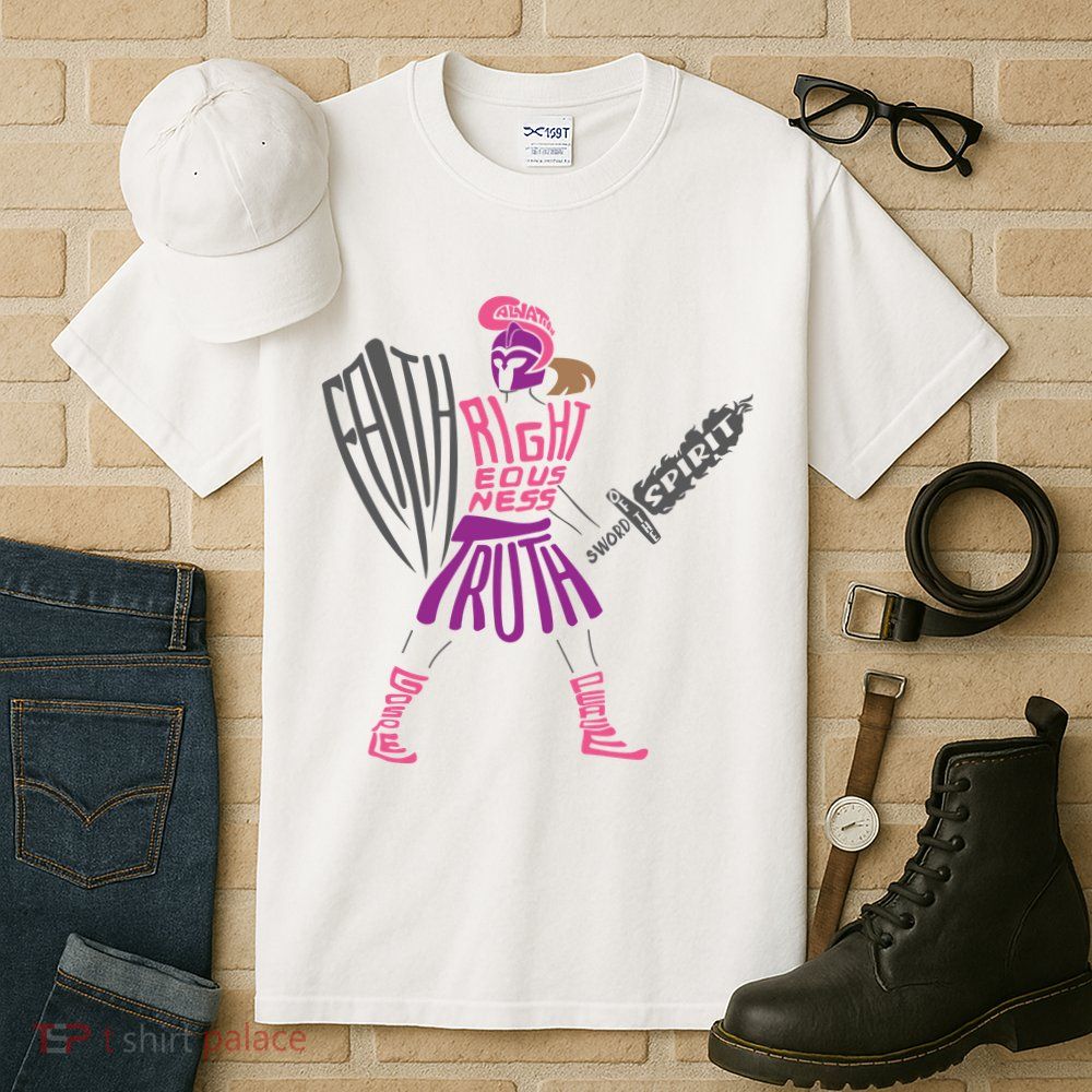 Armor of God Shield of Faith Sword of the Spirit Belt of Truth Tall T-Shirt