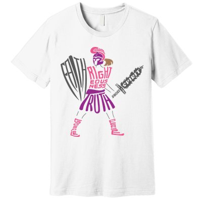 Armor of God Shield of Faith Sword of the Spirit Belt of Truth Premium T-Shirt