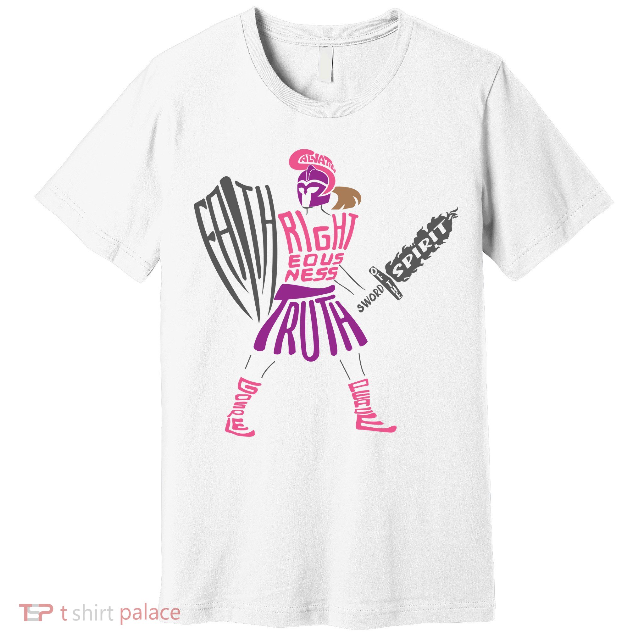 Armor of God Shield of Faith Sword of the Spirit Belt of Truth Premium T-Shirt