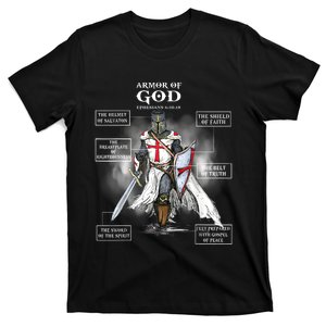 Armor Of God Bible Verse Great Gift For Religious Christian T-Shirt