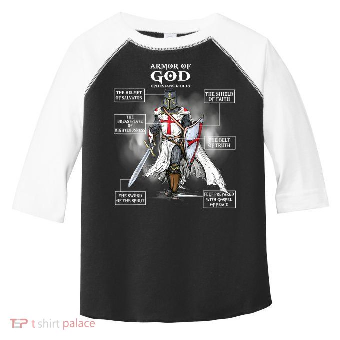 Armor Of God Bible Verse Great Gift For Religious Christian Toddler Fine Jersey T-Shirt