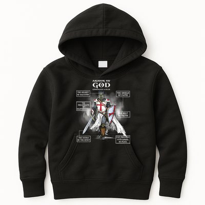 Armor Of God Bible Verse Great Gift For Religious Christian Kids Hoodie