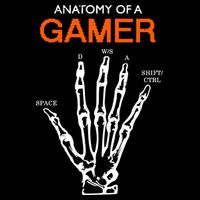 Anatomy Of Gamer Funny Gaming Impact Tech Backpack