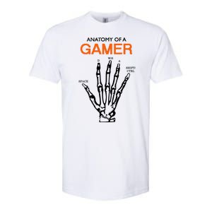 Anatomy Of Gamer Funny Gaming Softstyle CVC T-Shirt