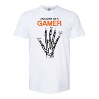 Anatomy Of Gamer Funny Gaming Softstyle CVC T-Shirt