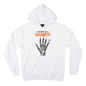 Anatomy Of Gamer Funny Gaming Hoodie