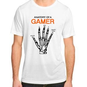 Anatomy Of Gamer Funny Gaming Adult ChromaSoft Performance T-Shirt