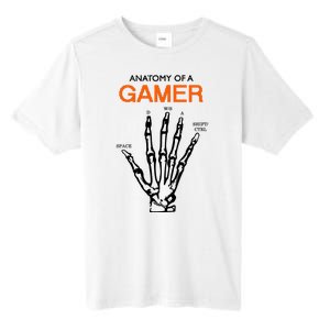 Anatomy Of Gamer Funny Gaming Tall Fusion ChromaSoft Performance T-Shirt