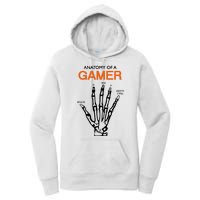 Anatomy Of Gamer Funny Gaming Women's Pullover Hoodie