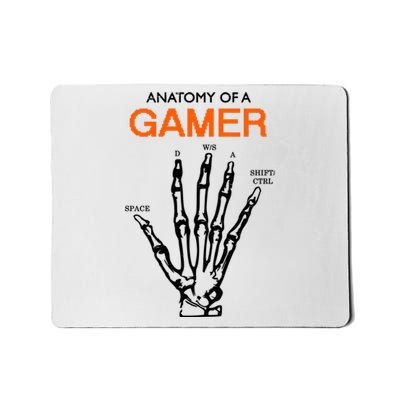 Anatomy Of Gamer Funny Gaming Mousepad