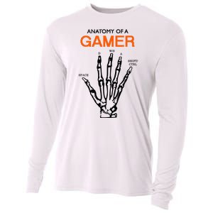 Anatomy Of Gamer Funny Gaming Cooling Performance Long Sleeve Crew