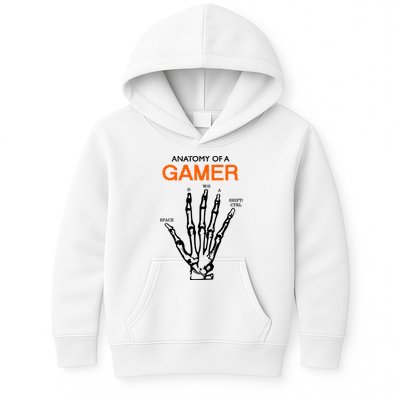 Anatomy Of Gamer Funny Gaming Kids Hoodie