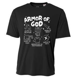 Armor Of God put on the armor of God Christian bible verses Cooling Performance Crew T-Shirt