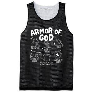 Armor Of God put on the armor of God Christian bible verses Mesh Reversible Basketball Jersey Tank