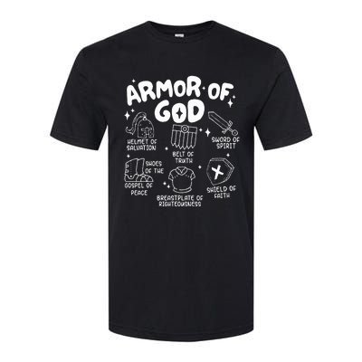 Armor Of God put on the armor of God Christian bible verses Softstyle® CVC T-Shirt