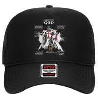 Armor Of God Bible Verse Cool Ephesians 611 Christian Bible High Crown Mesh Back Trucker Hat