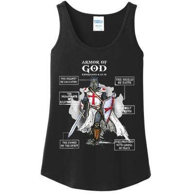 Armor Of God Bible Verse Cool Ephesians 611 Christian Bible Ladies Essential Tank